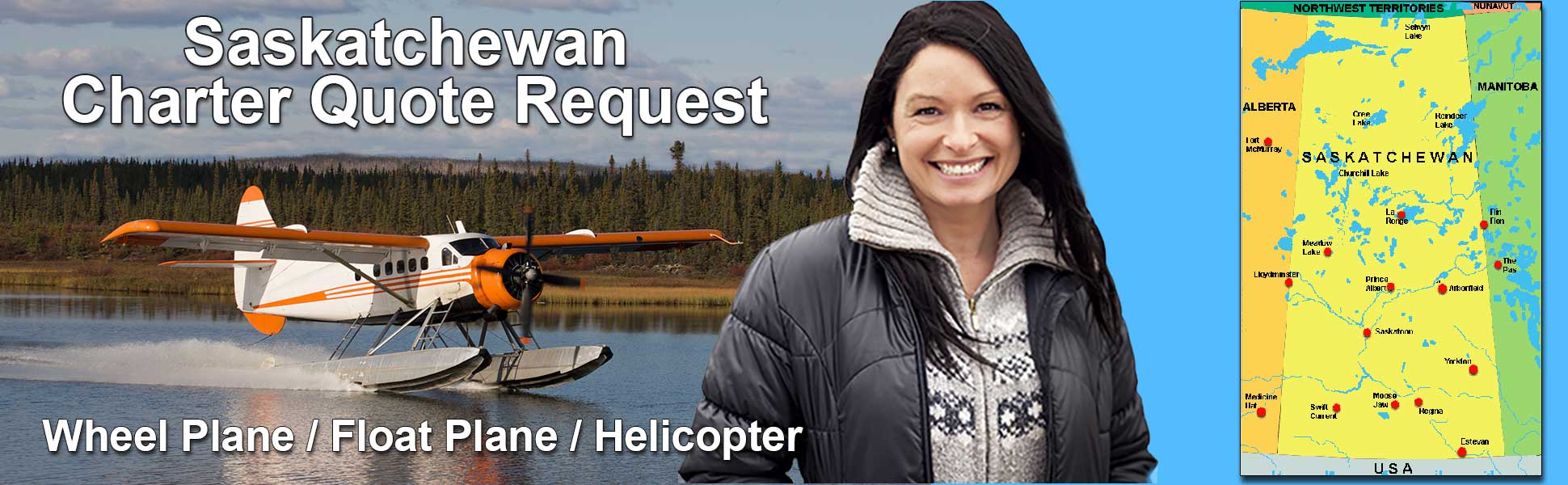 Saskatchewan Air charter Flights